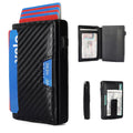 Minimalist ultra-thin wallet for men with RFID anti-theft function
