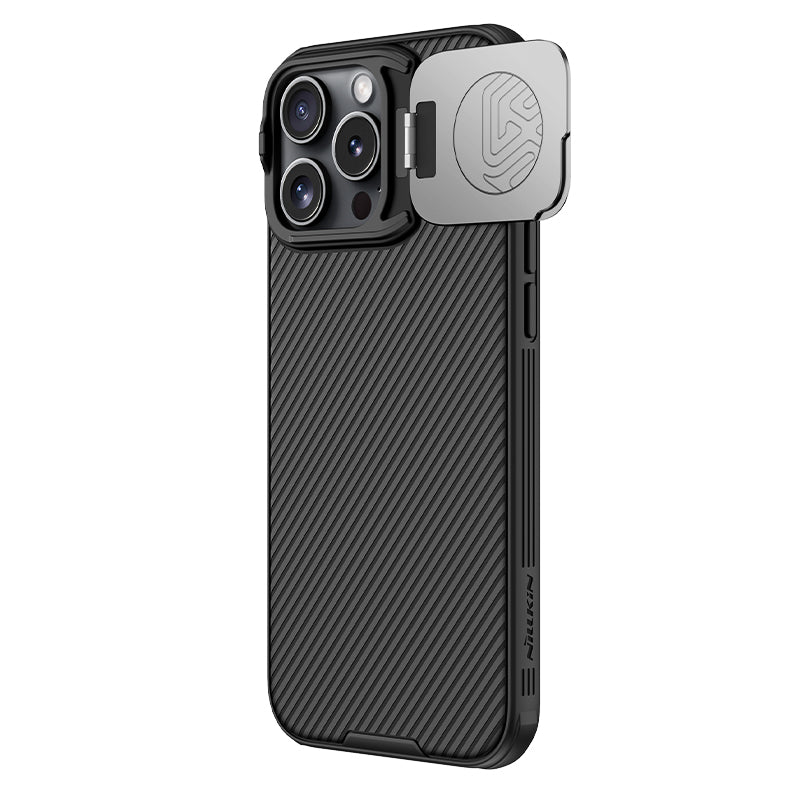 For iPhone 16 Pro Max Nillkin Magnetic Case with Camera Lens Cover