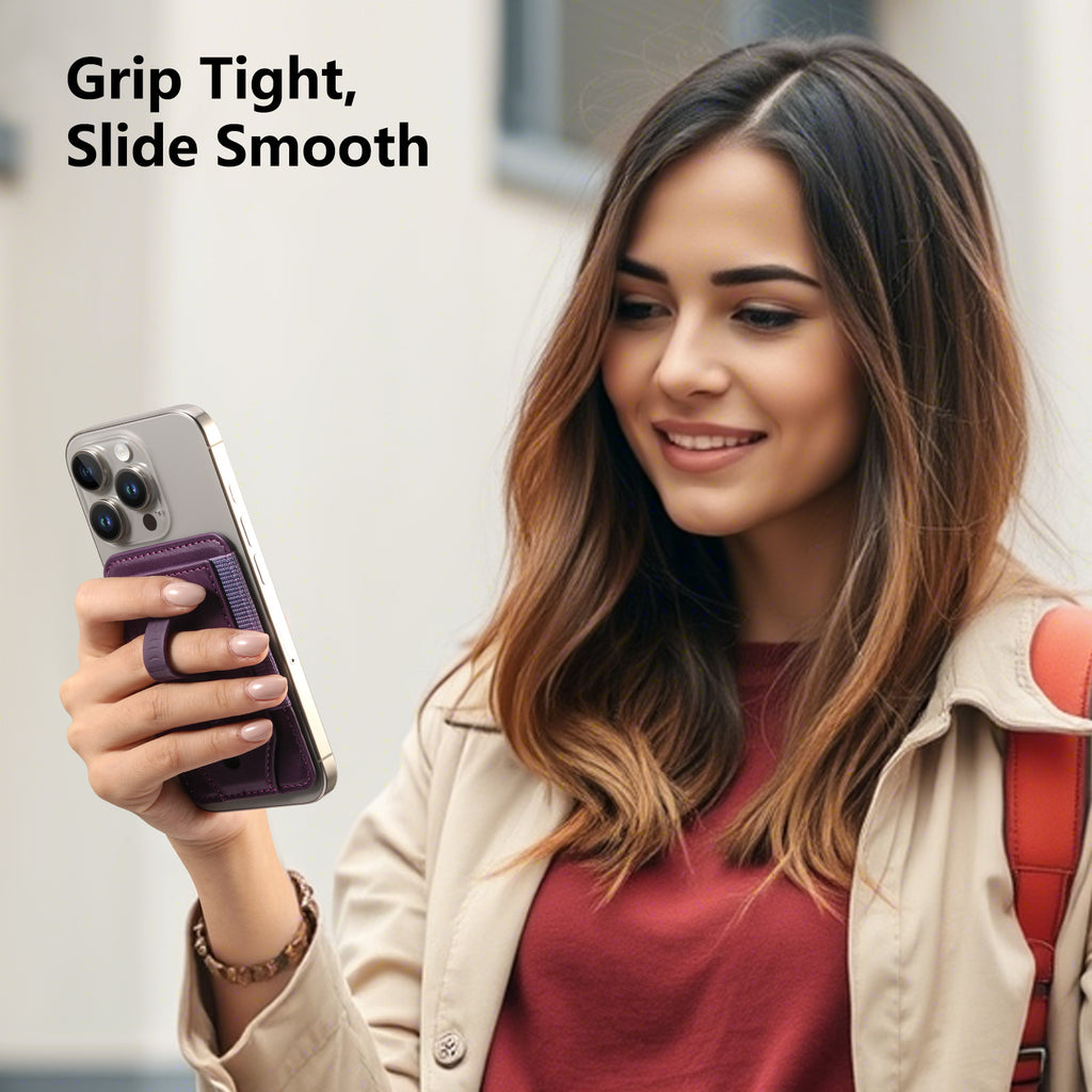 MagFold Wallet with Wrist Strap-Magnetic Wallet