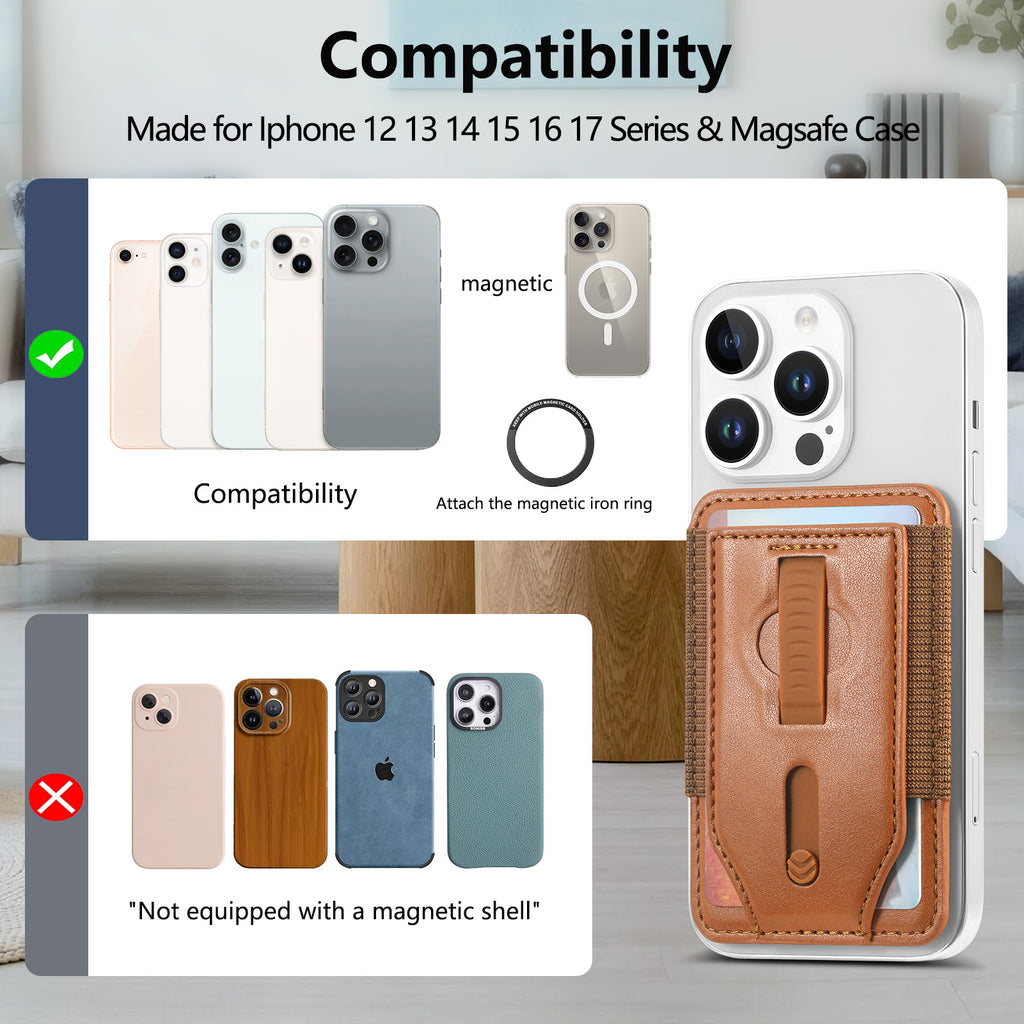 MagFold Wallet with Wrist Strap-Magnetic Wallet