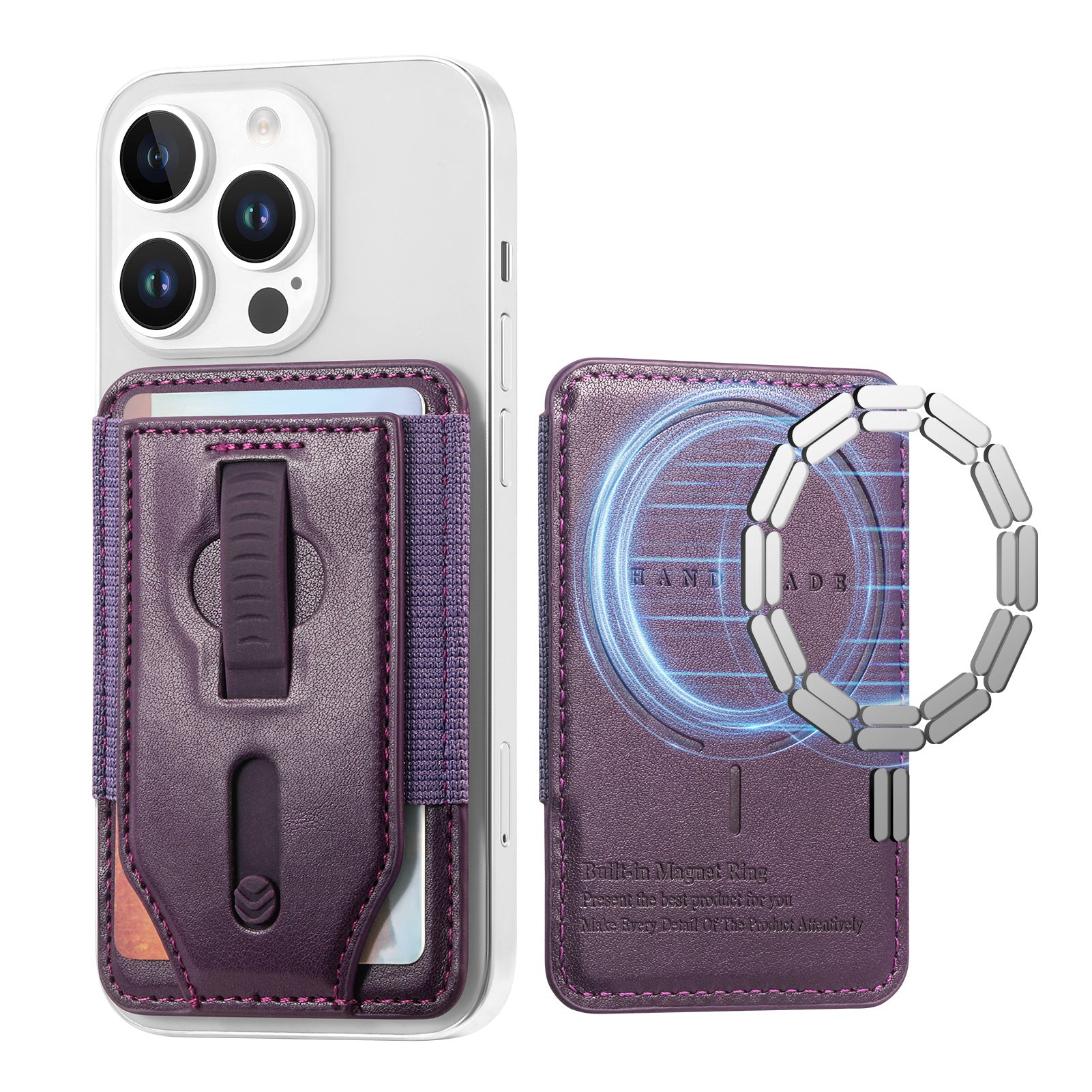 MagFold Wallet with Wrist Strap-Magnetic Wallet