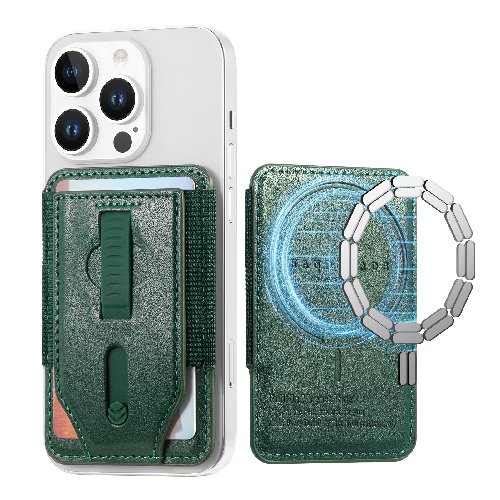 MagFold Wallet with Wrist Strap-Magnetic Wallet