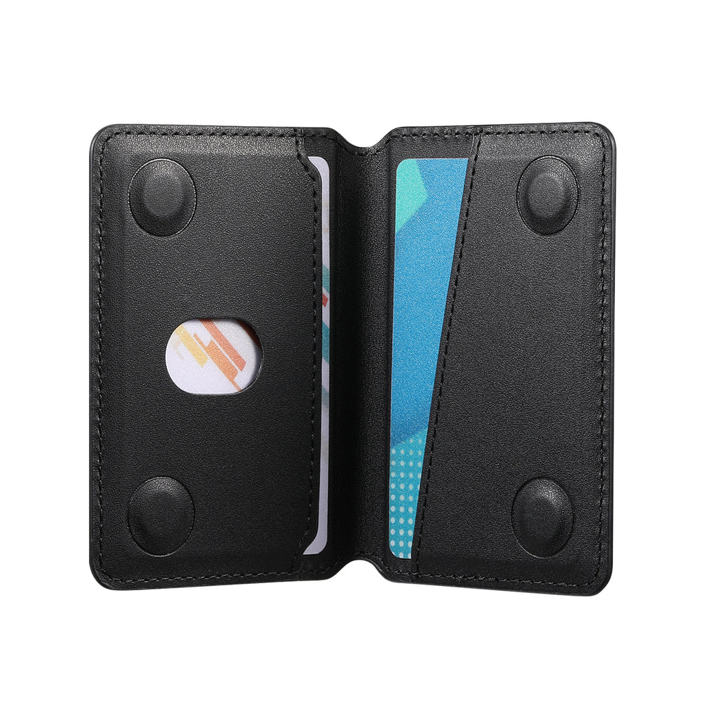 MagFold Wallet Stand  with Wrist Strap-Magnetic Wallet & Desk Stand