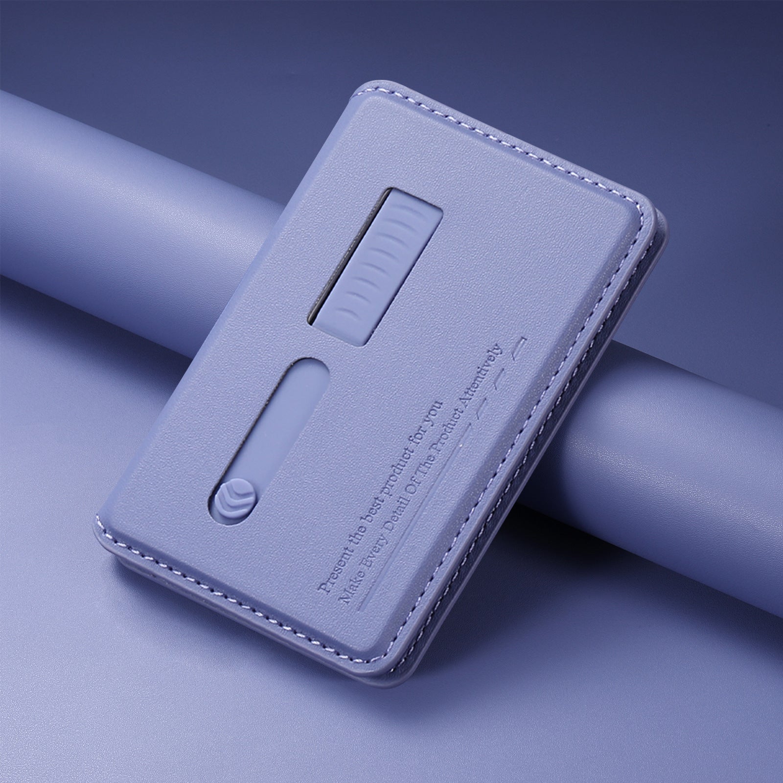 MagFold Wallet Stand  with Wrist Strap-Magnetic Wallet & Desk Stand