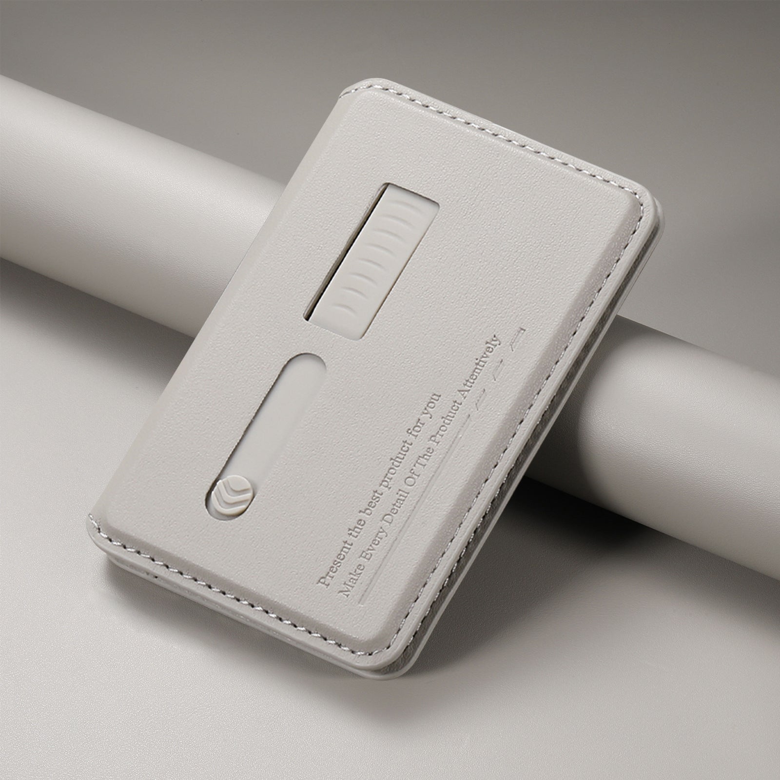 MagFold Wallet Stand  with Wrist Strap-Magnetic Wallet & Desk Stand